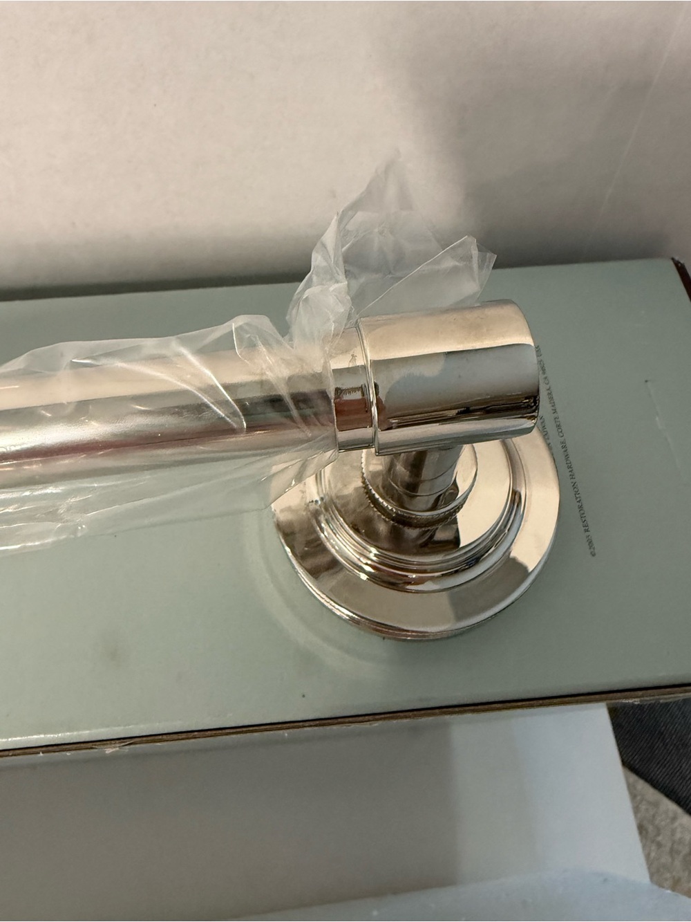 Restoration Hardware Asbury 18in * Towel Bar in Chrome 23030031
